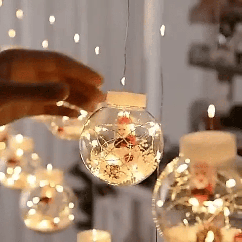Luces Decorativas Esferas Navideñas