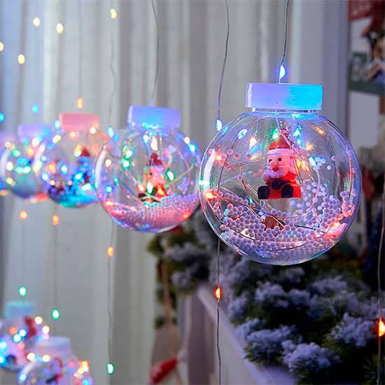 Luces Decorativas Esferas Navideñas